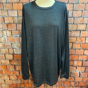 Zone Pro Men's Gray Long Sleeve Dri-Fit Shirt‎